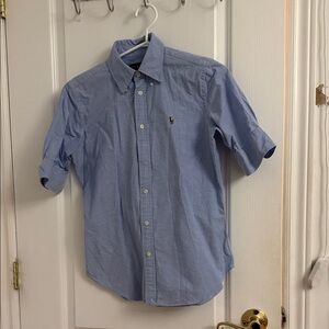 Polo by Ralph Lauren Men's Light Blue Button Down Shirt